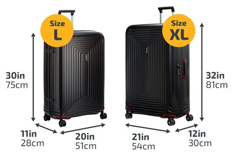 full size luggage dimensions.